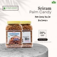 Palm Candy 1kg Jar (Big) Palm Candy 1kg Jar (Big)